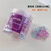 Gomas Elásticas Desechables para el Cabello, Pequeños Elásticos que No Dañan el Cabello, Accesorios para el Cabello para Niñas y Bebés, Estilo Fresco y Dulce