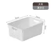 Cesta de Armazenamento Simples para Cozinha Japonesa Caixa Organizadora de Travessuras para Mesa de Dormitório Cesta de Armazenamento de Lanches e Brinquedos Cesta de Armazenamento para Guarda-Roupa
