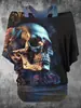 Camiseta de Manga Curta Mais Vendida Transfronteiriça Camisa Básica Feminina Top Interno Feminino Primavera e Outono Design de Estampa 3D Feminino de Nicho