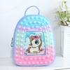 Atacado de Fabricante 2022 Mochila Infantil Matador de Roedores Pioneer Unicórnio Descompressão Educacional Bolsa de Silicone Atacado