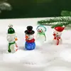 Muñeco de Nieve de Vidrio Soplado Decoración Figuras Navideñas Vidrio Artístico Coleccionable Alegría Festiva Decoración Festiva Regalos de Navidad