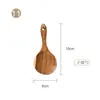 Espátula de Madera de Acacia Cuchara para Cocinar Espátula para Ollas Antiadherentes Cuchara de Madera Soporte para Cucharas Suministros de Cocina Utensilios de Cocina Fabricante Venta al por Mayor