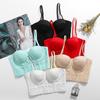 Sutiã Esportivo Popular Transfronteiriço Costas Elásticas Tudo-Em-Um Bojo Fixo Camisole Espartilho Feminino Fino