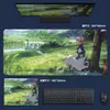 Alfombrilla de ratón extragrande de Violet Evergarden, temática de anime, para jugadores, adecuada para uso doméstico, alfombrilla para teclado de computadora y escritorio, venta al por mayor desde el fabricante