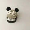 Gorro de Bebé Primavera y Otoño Mezclilla Ala Suave Gorra con Visera para Niños y Niñas Orejas Lindas de Mickey Gorra de Béisbol Súper Linda