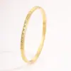 Pulsera de Acero de Titanio Transfronteriza de Comercio Exterior Sin Decoloración para Mujer, Pulsera Dorada de Diseño Personalizado de Lujo Ligero, Pulsera de Moda Trendy Ding-Dong