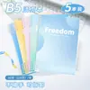 Nuevo Cuaderno de Hojas Sueltas B5 con Gradiente, Bloc de Notas Desmontable Elegante y Sencillo con Espiral para Estudiantes, Cómodo de Sostener, Adecuado para Tareas