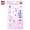 Serie de Pegatinas de Dibujos Animados Deli: Pegatinas Divertidas para la Vida Estudiantil y de Jardín de Infancia, Decoración DIY para Diarios, Pegatinas Lindas