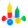 Plástico Pp Separação de Líquidos Pequeno Mini DIY Experimento Químico Sólido Líquido Pequeno Cônico Multicor Pequeno Multifuncional Criativo