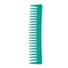 Peine para el cabello de estilista, peine para el cabello de barbería, peine plano para el cabello, peine para el hogar para adultos, peine ondulado de dientes anchos, peine de plástico, peine para el cabello