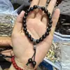 Pulseira de Contas de Sândalo Verde para Casais, Sândalo, Jacarandá, Estilo Masculino e Feminino, Pulseira Acessório de Círculo Único, Modelo Novo