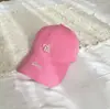 Gorra de Béisbol de Alta Calidad de Marca Europea y Americana de Moda con Bordado de Letras para Hombres y Mujeres, Estilo Pareja, Circunferencia de Cabeza Grande, Ala Ancha, Efecto Adelgazante del Rostro