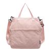 Nova bolsa de pano de náilon, bolsa de viagem, bolsa de mão 2025, nova bolsa de mão, cor sólida, bolsa de ombro simples, bolsa de pano leve
