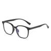 Gafas Anti-Luz Azul para Niños Jamie Tr90 Silicona, Almohadillas Nasales de Silicona, Montura Cuadrada Transparente de Moda, Lentes Planos 2076