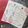 Impresión Tipográfica con Estampado en Caliente Estilo Americano Fino y Técnicas de Grabado Tipográfico para Invitaciones de Boda Personalizadas
