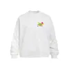Camiseta Redonda de Manga Larga con Estampado de Letras Creativas para Hombre, Informal de Primavera y Otoño, Estilo Americano, Marca de Moda, Top Holgado