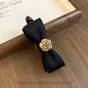 Presilha banana plissada de chifon, presilha vertical, presilha de garra de verão de alta qualidade, presilha para rabo de cavalo na nuca, presilha de cabelo elegante e delicada
