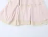 Falda Rosa de Verano Estilo Europeo y Americano para Mujer, Corte A, Color de Contraste 26933
