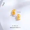Pulseira de Corda de Couro Urso Morango da Família Zhou Jindian com Pingente de Cabeça de Urso PP de Bumbum Urso de Pelúcia com Contas Contas de Transferência para Mulheres