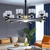 Lámpara de Araña para Sala de Estar 2025 Nuevo Modelo Nórdico Moderno Minimalista Hogar Tendencia Lujo Ligero Lámpara para Comedor Set de Iluminación para Dormitorio
