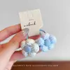 Nuevas Gomas para el Cabello Dulces Florales Estilo Coreano Set de Tela para Niños, Pinzas para el Fleco Lateral, Bandas Elásticas para el Cabello de Bebé para Niñas