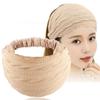 Diadema elástica tejida de ala ancha para mujer, red para el cabello, para lavarse la cara, para salir a la calle, para cubrir el cabello blanco, tocado, pañuelo para la cabeza, otoño e invierno, temperamento elegante