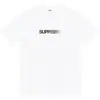 Camiseta de Algodón Puro de Estilo Europeo Transfronterizo, Tendencia Original 24Ss, Camiseta de Manga Corta con Estampado de Letras y Pintura en Spray Graffiti