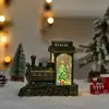 Novos Produtos de Natal: Lanterna de Vento Trem do Papai Noel, Pequena Lâmpada a Óleo, Globo de Água, Presente de Natal, Decoração de Mesa