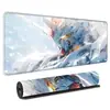 Teclado de Computadora Bidimensional de Anime para E-Sports Grande para Hombres y Mujeres Oficina Creativo Antideslizante Alfombrilla de Escritorio Personalizable Mouse Pad