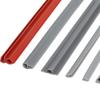 Tira de Sellado de PVC Anticolisión para Coche Tira Adhesiva Tipo Ranura para Puerta y Ventana a Prueba de Viento, a Prueba de Polvo, Insonorizada, Tira de Borde Caucho de Silicona