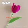 Produto Acabado Transfronteiriço Girassol Artesanal Espinheiro Candied Coelho Buquê Fio Crochê Presente Criativo para Temporada de Formatura