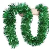 Decoraciones Populares de Navidad: Cintas Verdes, Rojas, Doradas, Plateadas, Azules, Guirnaldas para Fiestas Navideñas