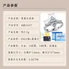 Anillo de Plata de Ley S925 con Moissanita en Forma de Marquesa, Anillo de Boda de Lujo Nicho, Anillo Popular Transfronterizo Europeo y Americano para Mujer, Estilo Europeo y Americano