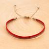 Pulsera de Estilo Bohemio con Patrón de Corte Español para Mujer, Joyería Hecha a Mano con Cintas Tejidas de Estilo Étnico Nepalí