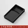 Cartucho de Tinta Plástico Multifuncional Tinta Preta Pedra de Tinta para Estudante Resistente a Quedas com Tampa Portátil Mar de Tinta dos Quatro Tesouros do Estudo para Caligrafia e Pintura Tradicional Chinesa