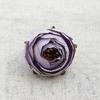 Cabezas de Flor de Camelia Estampadas con Serigrafía de Copos de Nieve, Flores para Cajas de Dulces de Boda, Ramilletes, Flores para Muñeca, Accesorios para el Cabello, Materiales Hechos a Mano