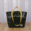 Conjunto de Bolsas de Mão Tecidas em PP para Fazer Bolsa de Compras Ikea Laminada em Tecido Lixin RPET Bolsa de Presente para Exposição Bolsa de Couro de Cobra