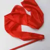 Tambor de Cintura Baqueta Fita Vermelha Acessórios de Ginástica Dança Fita Vermelha Fita Fita Lenço Quadrado Roupas Infantis Suprimentos pandeiro