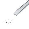 Luz lineal LED canal de aluminio luz lineal empotrada canal de luz de aleación de aluminio canal de luz lineal luz lineal de montaje en superficie tira de luz tira de luz en forma de U ranura para tarjeta
