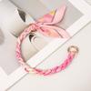 Cadena para bolso, cadena decorativa, bolso de mano para mujer con accesorios, bolso de compra individual, correa para el hombro, bufanda de seda tejida, bolso de repuesto para colgar debajo del brazo.