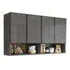 Gabinete de pared para cocina, gabinete de almacenamiento de pared de aleación de aluminio, gabinete de pared, gabinete de pared simple para balcón y baño