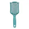 Pente de Massagem Wan Mei Shield Diamond com Vazios Original Novo Uso Duplo Seco e Molhado Pente para Estilo de Cabelo Fofo no Topo da Cabeça