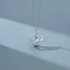 Colar para Mulheres, Design de Nicho, High-End, Elegante, Corrente Simples para Clavícula, Versátil, Simples, Corrente de Pescoço de Luxo Leve