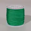 No. Cuerda Trenzada Hilo de Jade 72 Hilos 0.8mm Nylon Hilo Tejido a Mano Hilo para Colgante DIY Cuerda Roja Accesorios de Nudo Chino Hilo al por Mayor
