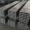 Canal de aço em forma de C trilho-guia de aço máquina de entrega de pratos elevatórios quadro de porta de elevador de carga trilho polia seção de aço de manganês Q355B empilhadeira de empilhamento