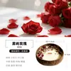 Caja de Regalo Vela Aromática Jardín de Coco, Adornos de Aromaterapia Hechos a Mano con Flores Secas, Recuerdos de Cumpleaños para el Hogar, Aromaterapia Ambiental
