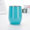 Directo de fábrica nuevo creativo acero inoxidable forma de U taza para cáscara de huevo taza de regalo de moda portátil venta al por mayor