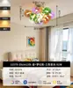Lustre de balão de vidro cor dopamina para quarto infantil, arte criativa e personalizada para sala de estar, quarto, sala de jantar, sem ferro