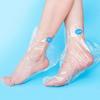 Mascarilla Espesa para Pies Desechable Anti-Sequedad y Grietas Cubierta para Pies Cubierta de Prueba para Zapatos Envoltura Impermeable para Pies Casera Envoltura de Plástico para Pies