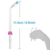 Cabezal de Repuesto Compatible con Irrigador Bucal Water Flosser Pieza de Repuesto para Cabezal Water Flosser Cabezal de Cepillo para Placa